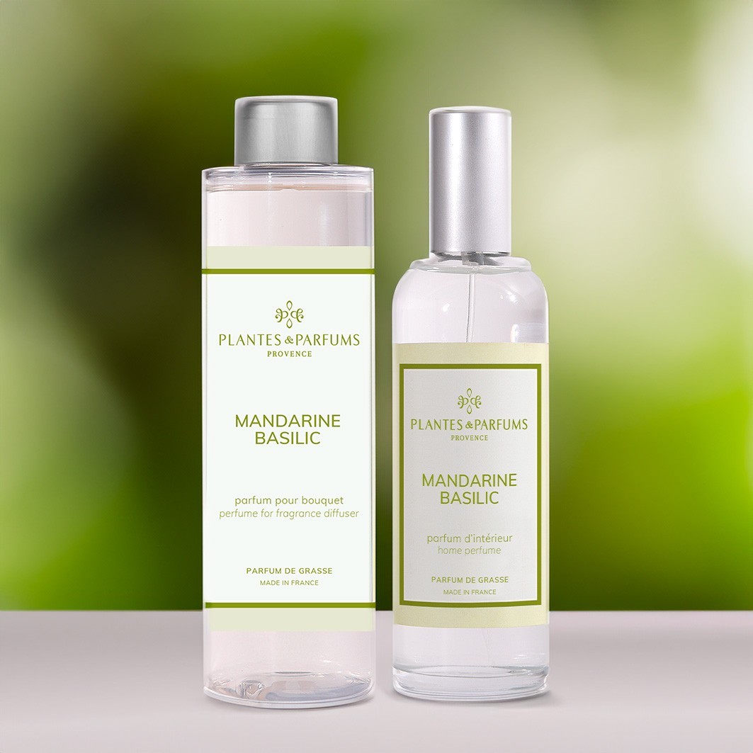 Plantes & Parfums Mandarine Basilic