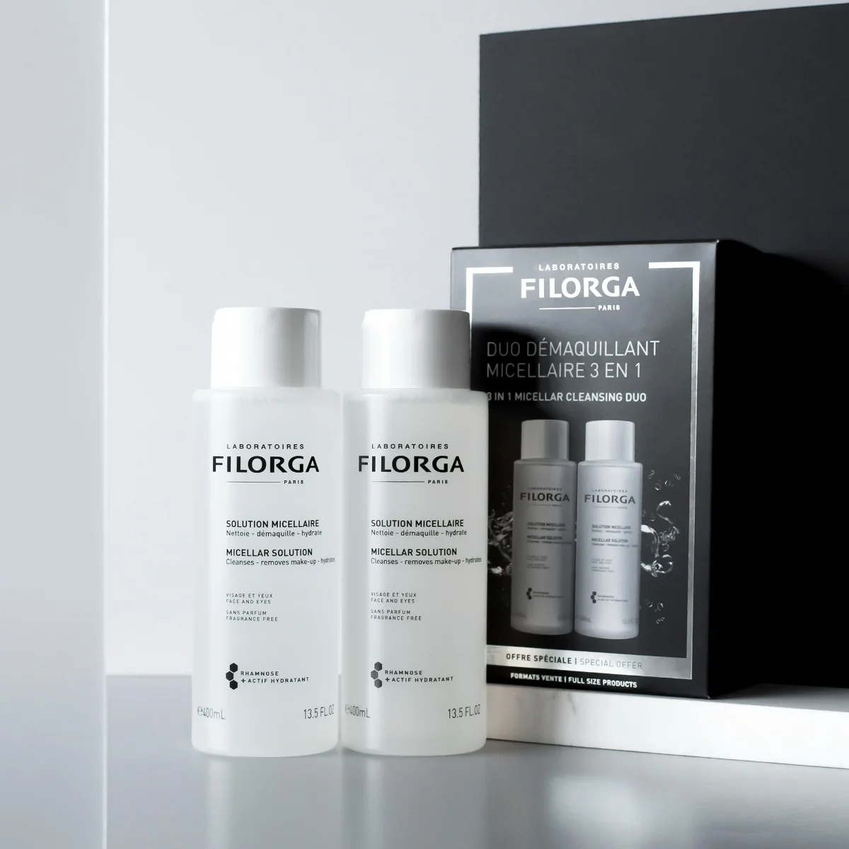 Água micelar FILORGA Filorga 400 ml x 2 embalagens