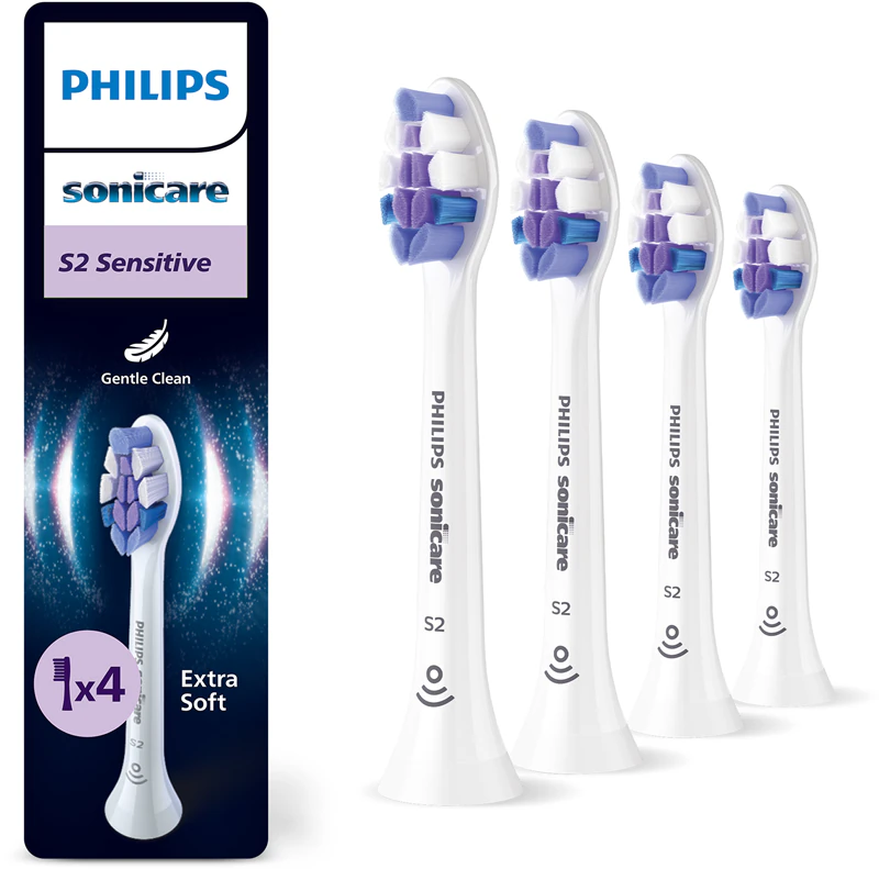 Cabeças de substituição para escova de dentes Philips Sonicare Sensitive HX6054/87