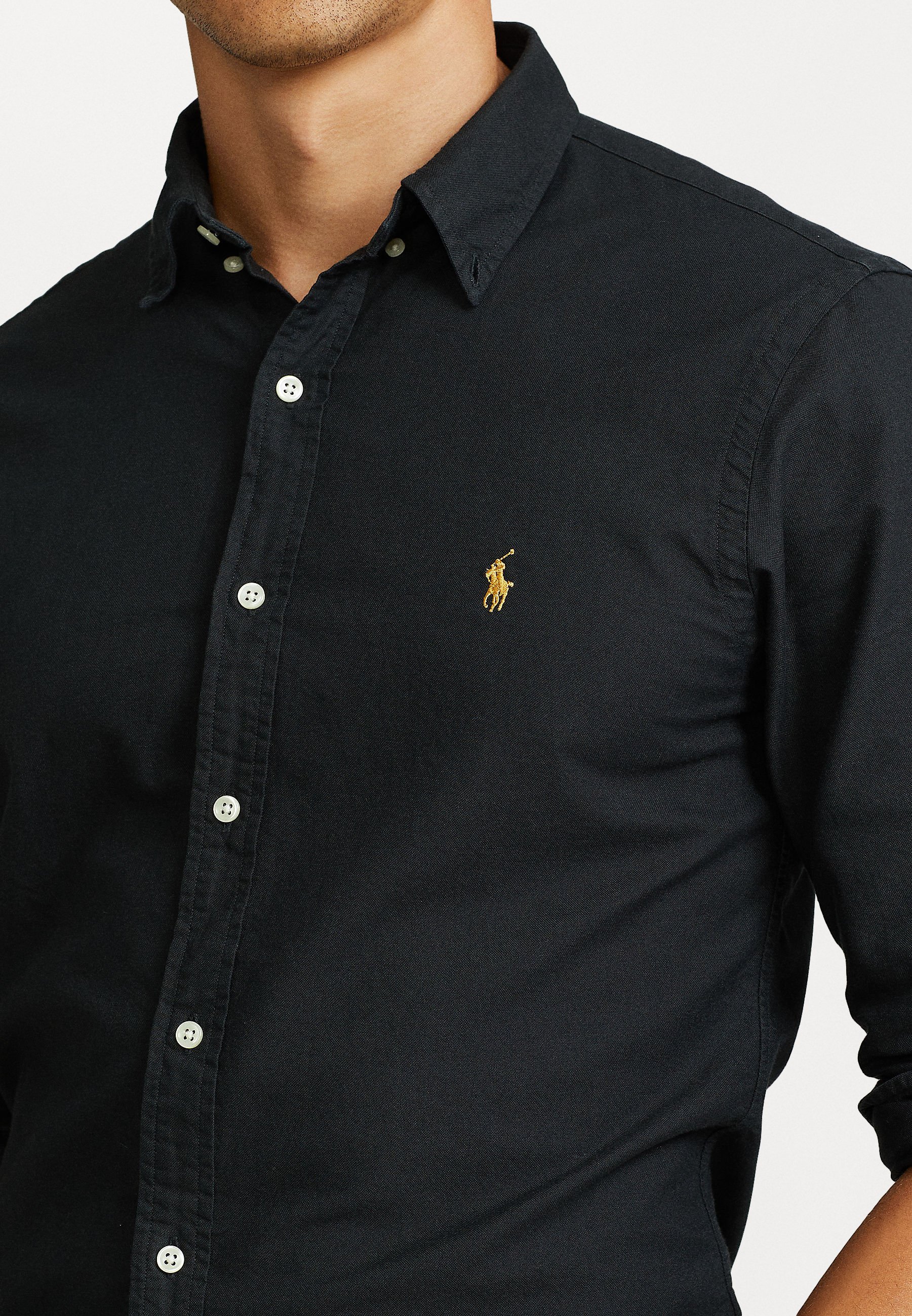 Polo Ralph Lauren LONG SLEEVE SPORT SHIRT - Camicia - nera