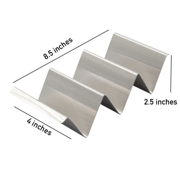 6pk Home Goods Taco Holder Tray Rack Stainless Steel Oven Rack FURNITURE HOME STUDIO