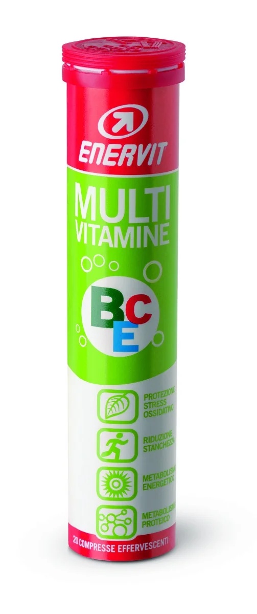 ENERVIT Enervit Multivitamiin BCE 20 kihisevat tabletti Energia kehale