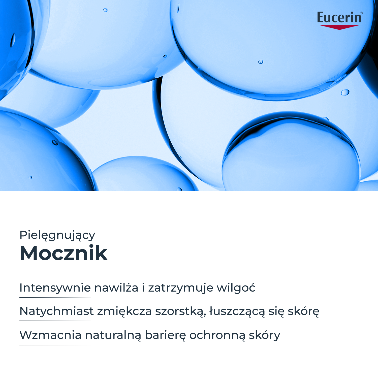 Riparazione dell'urea con Eucerin