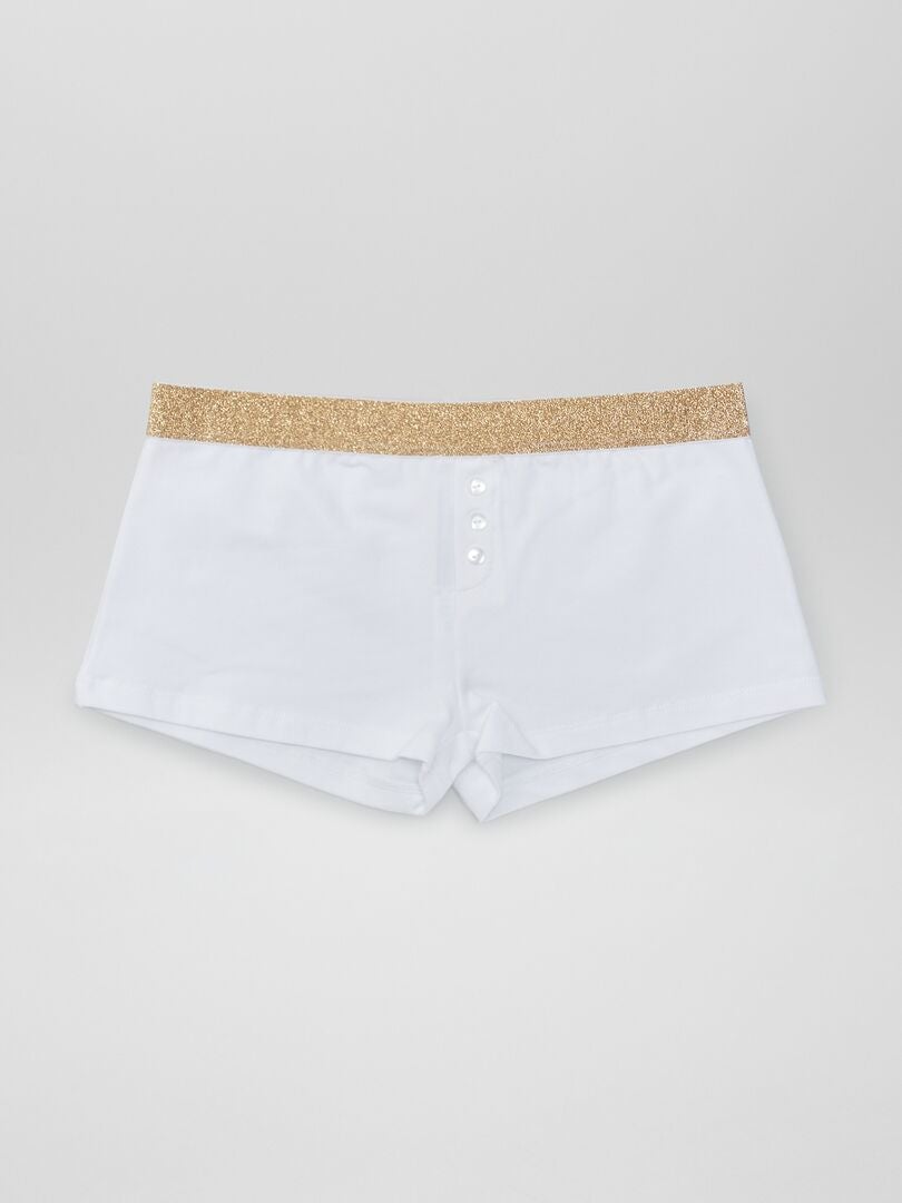 Set van 2 culottes - PAARS
