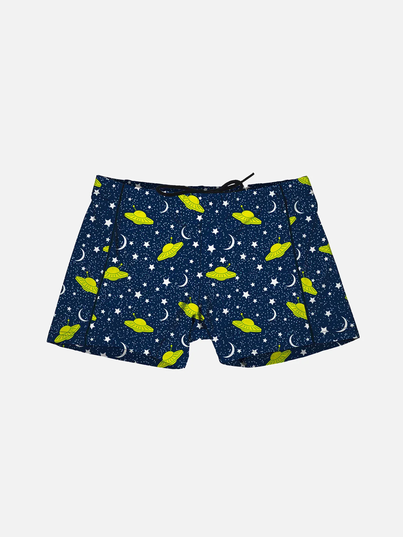 Lycra zwempak voor kinderen met UFO-print