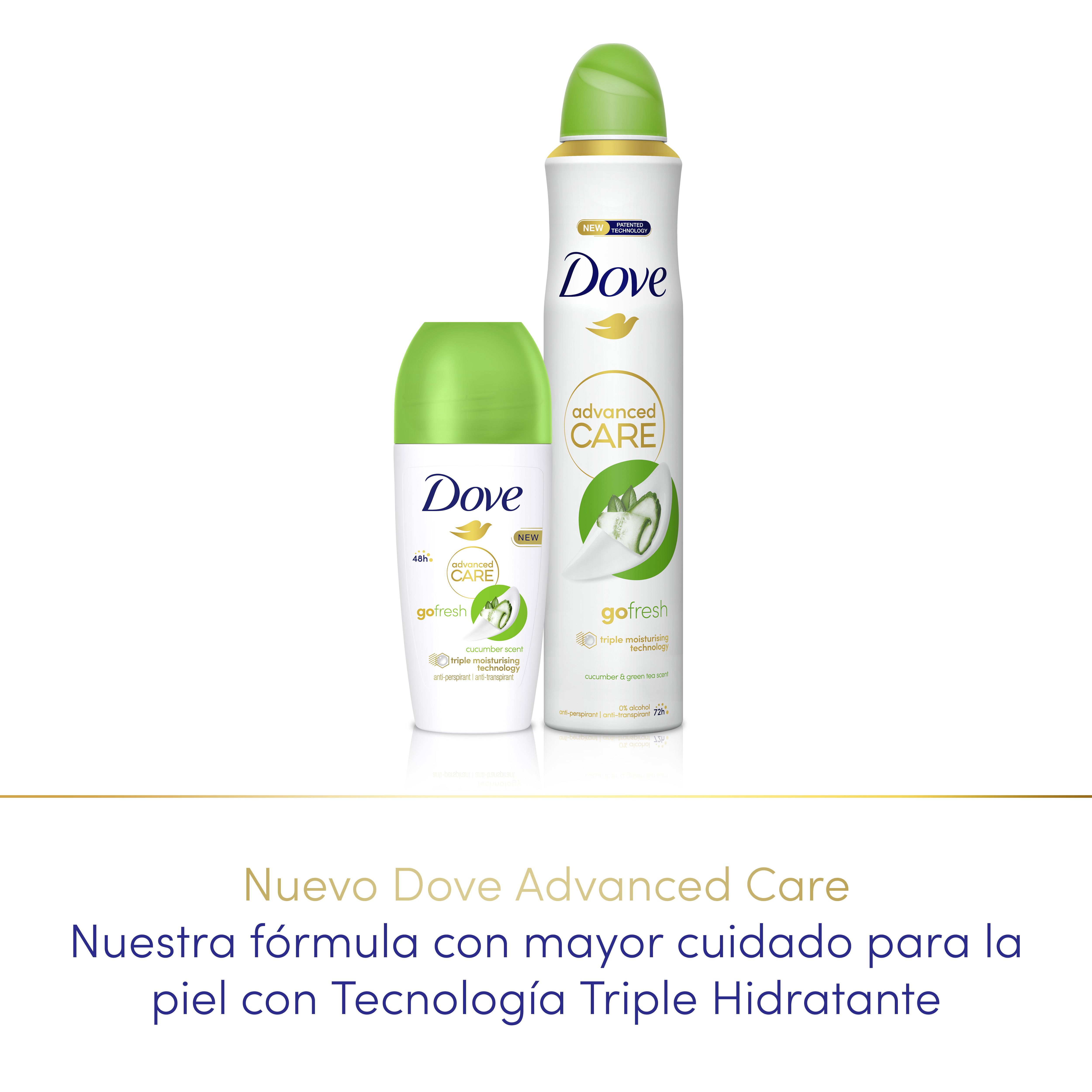 Antiperspirant v spreji s príchuťou uhorky Advanced Care Dezodoranty v spreji