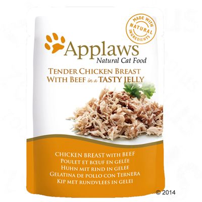 Applaws voksen kattposer i gelé 32 x 70 g