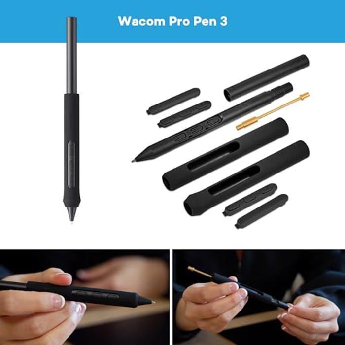 Wacom Intuos Pro Medium – Tablette Graphique à Stylet innovante avec Wacom Pro Pen 3, compacte et légère – Un Choix Polyvalent pour