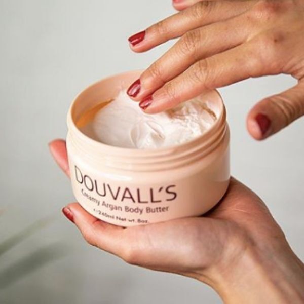 Douvall's Biologische Argan Body Butter Roze Grapefruit 240ml