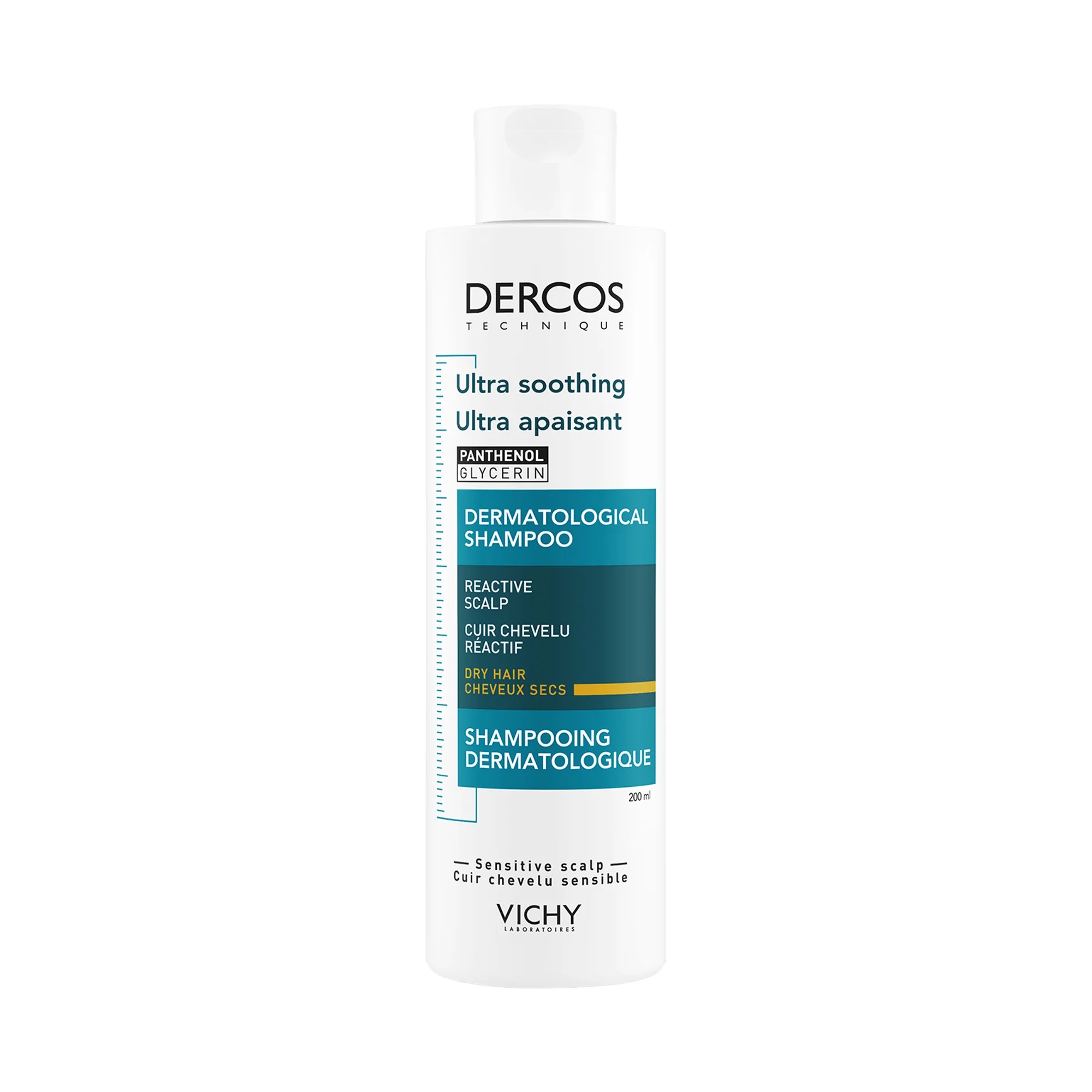 VICHY Vichy Dercos Ultra Soothing Shampoo 200 ml Droog Haar
