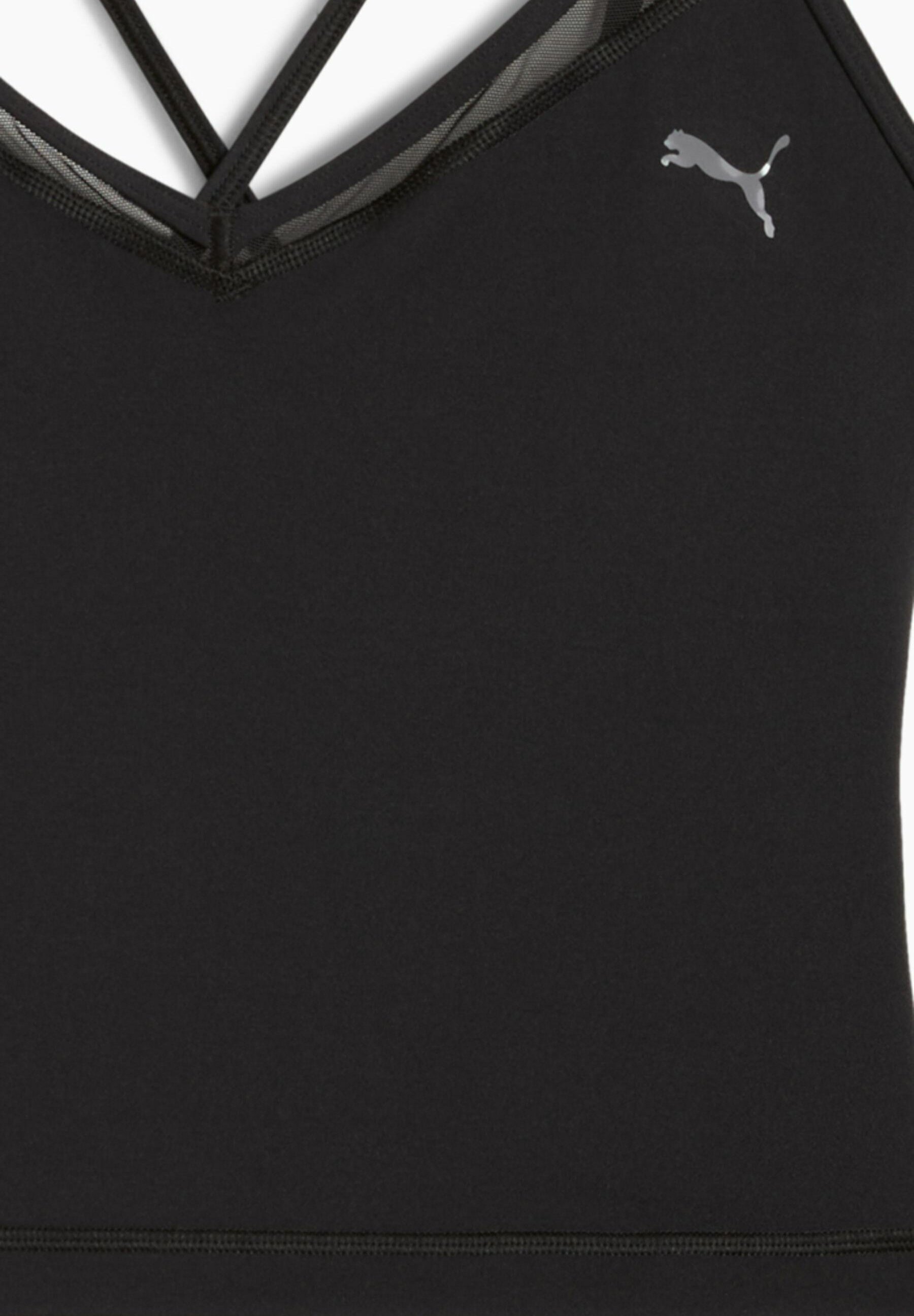 Puma SHAPE STRAPPY TRAININGS - Top - zwart