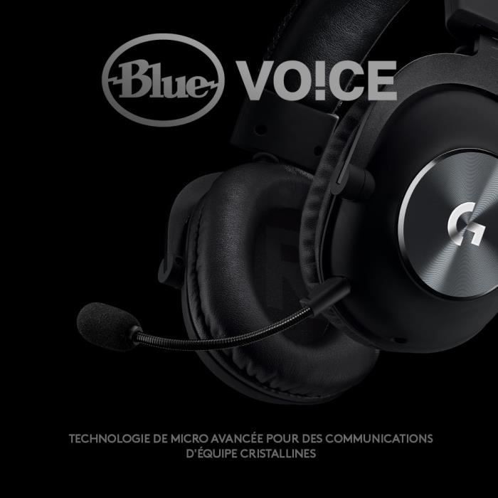 Gaming headset - Bedraad - Logitech G Pro X - USB - PC - Zwart