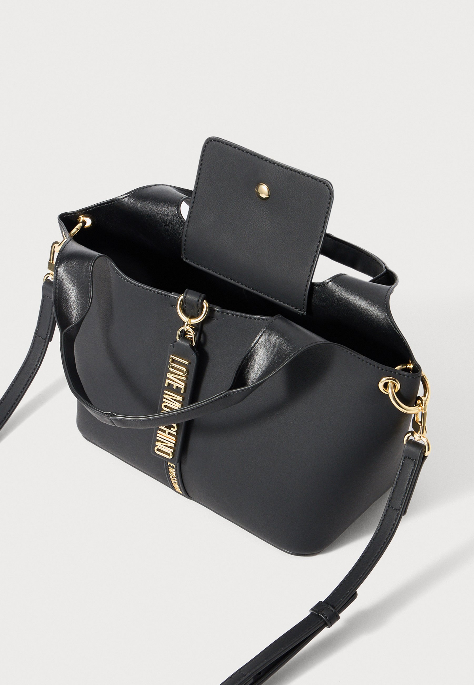 Love Moschino ZIPPED UP - Handtasche - schwarz