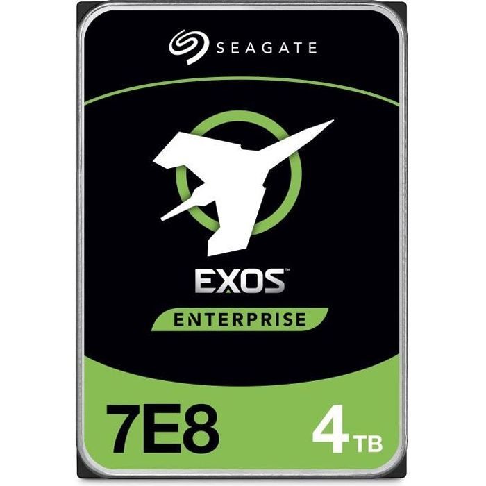 SEAGATE - Internal HDD hard drive - Exos 7E8 - 4TB - 7200 rpm - 3.5