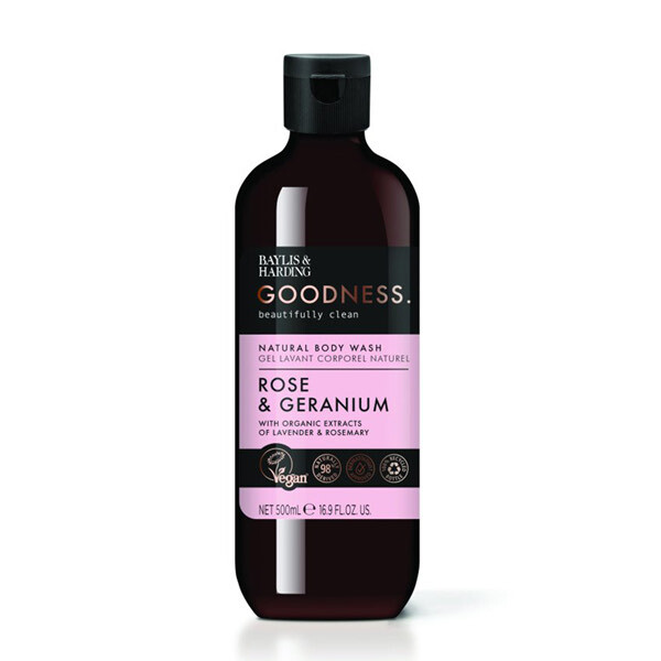 Baylis & Harding Goodness Rose & Geranium Duschgel