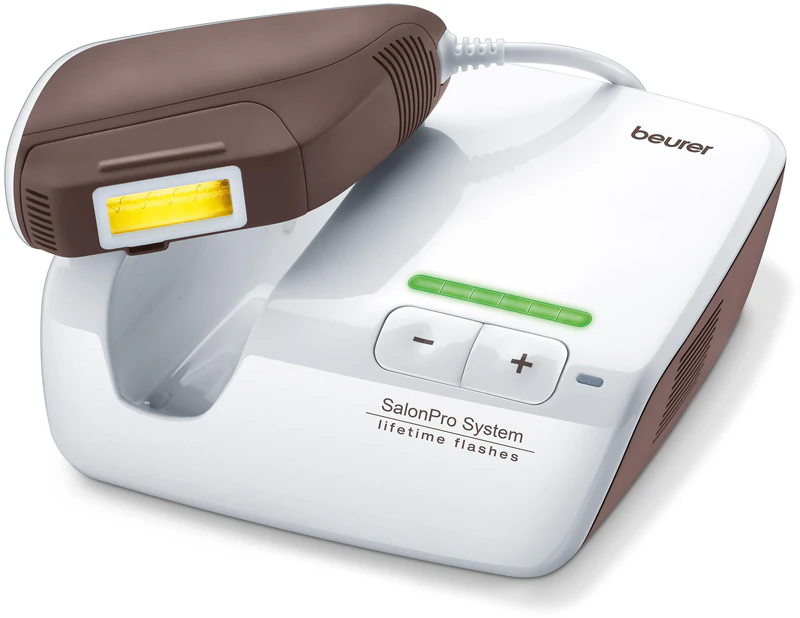 Aparelho de depilação a laser BEURER IPL 10000+ para corpo, rosto, virilha e axilas.