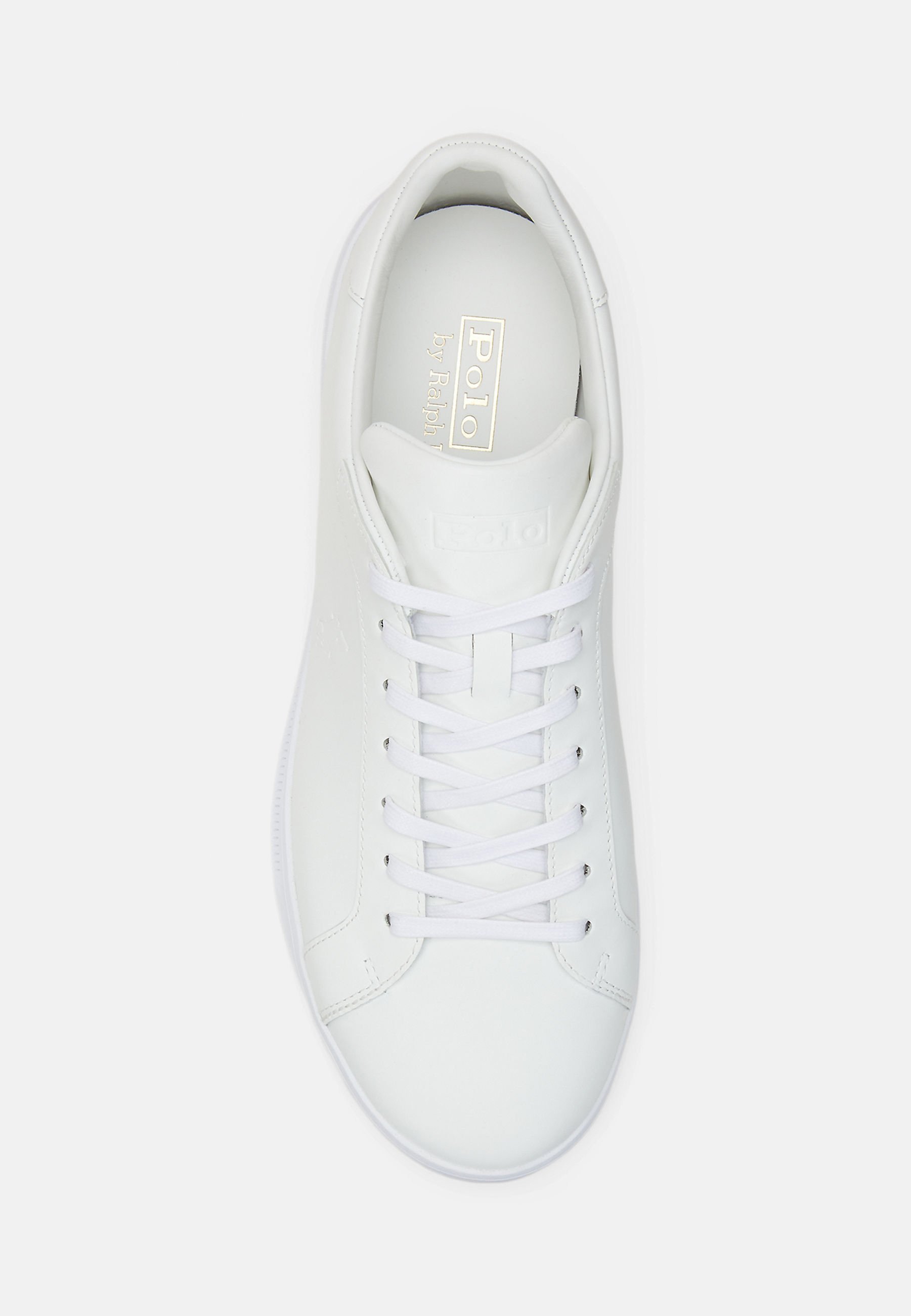 Polo Ralph Lauren HERITAGE COURT II leren sneakers unisex - Sneakers - wit