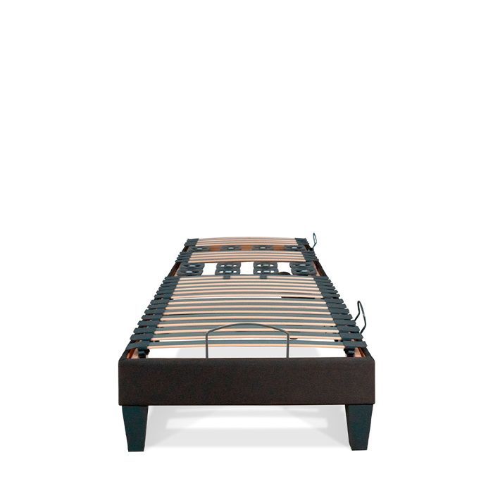 Base de cama eléctrica Rochereau de 80x200 cm con láminas y soportes.