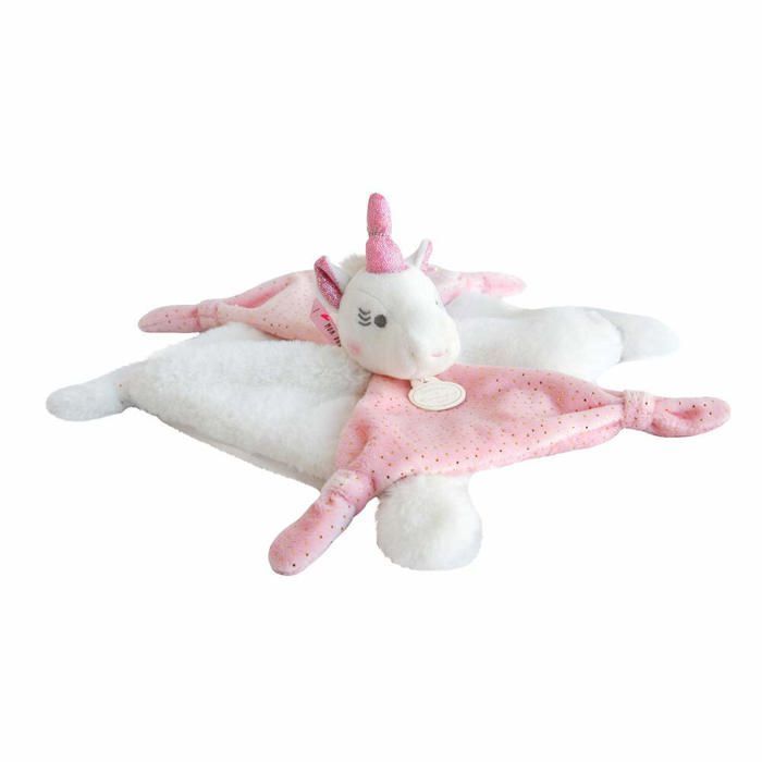 Soft toy - DOUDOU ET COMPAGNIE - Pink Unicorn - 22 cm - Girl - Child - Pink