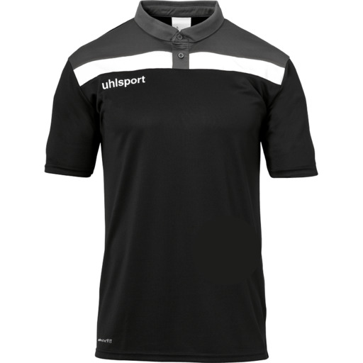  Camisa Pólo Offense 23 Preto/antracita/branco Uhlsport