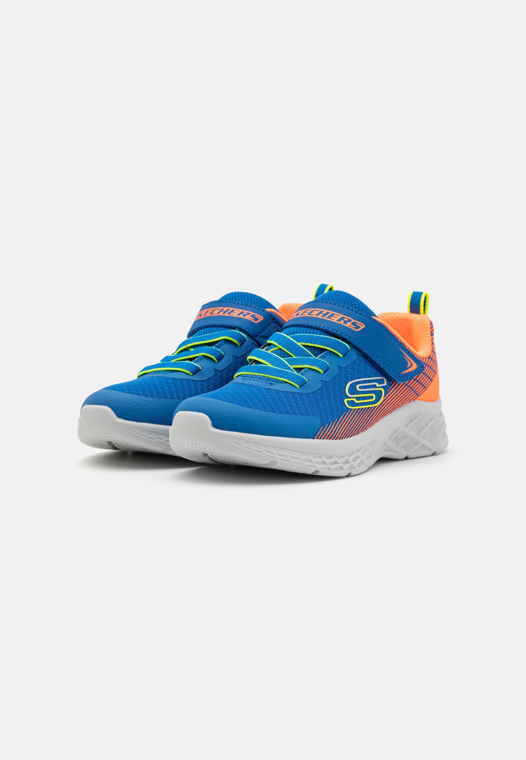 Skechers MICROSPEC II - Baskets - bleu roi/orange