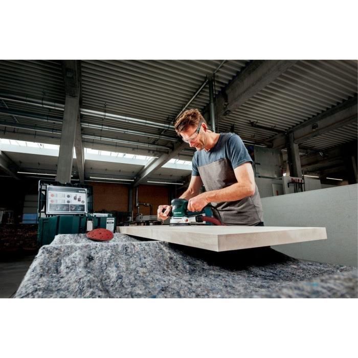 Levigatrice orbitale casuale - METABO - SXE 450 TurboTec - MetaBOX 215