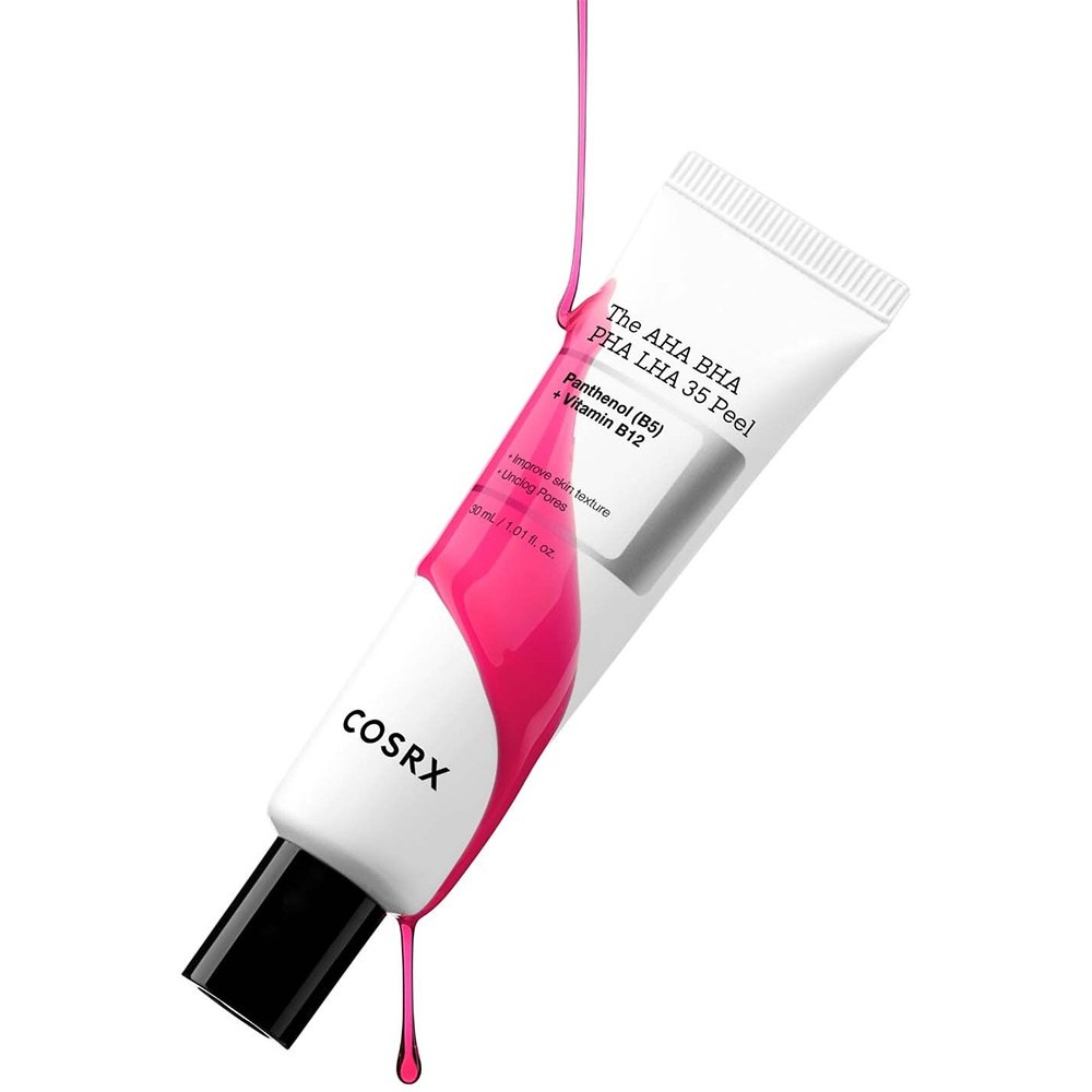 Cosrx peeling na tvár AHA BHA PHA LHA 35 peeling - 30 ml