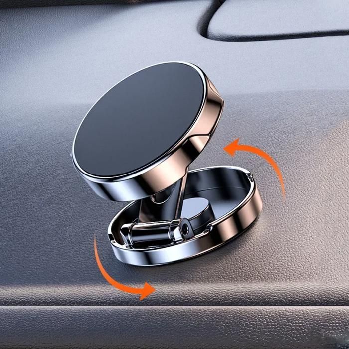 Support de téléphone magnétique pour voiture, aimant puissant, Support GPS pour IPhone 14 13 12 Pro X Xiaomi Samsung LG Blac
