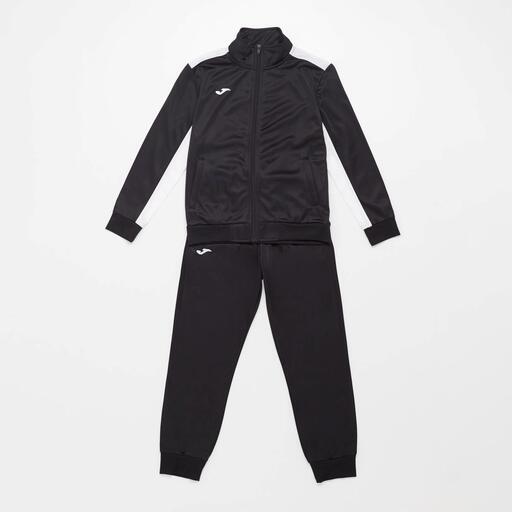  Joma Academy trainingspak zwart-wit