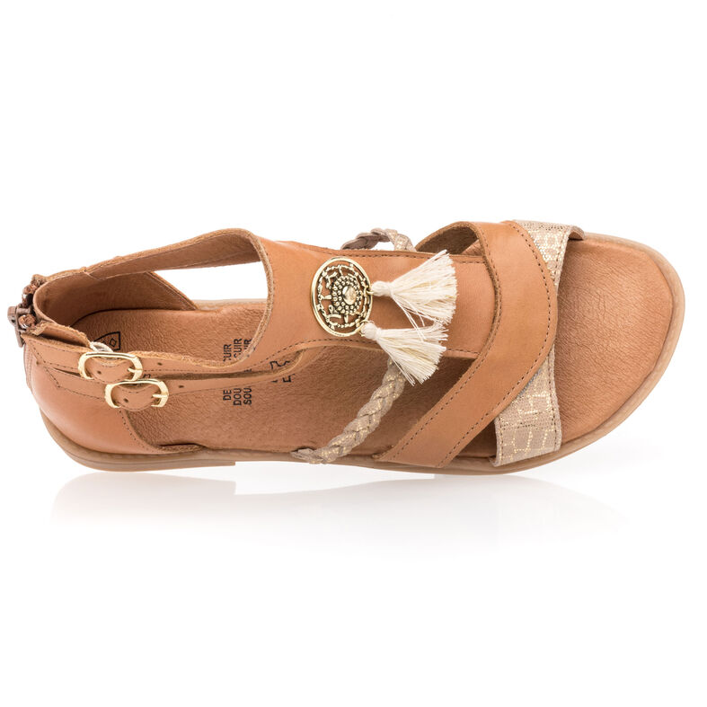 Sandalias marrones/zapatos abiertos para niñas