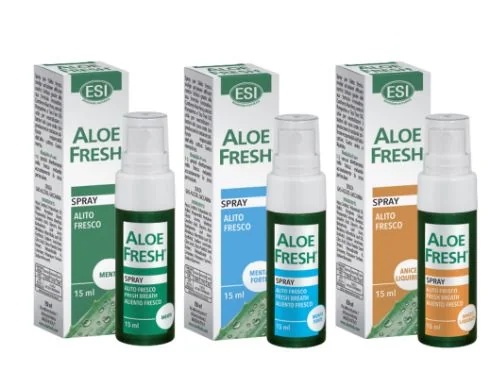 ESI Esi Aloe Fresh Spray für frischen Atem, 15 ml, Minzgeschmack