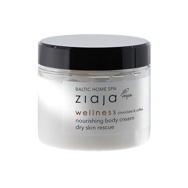 Ziaja Baltic Home Spa Wellness šokoladinis kūno kremas Maitinamasis ir stangrinamasis kūno kremas sausai odai 300 ml