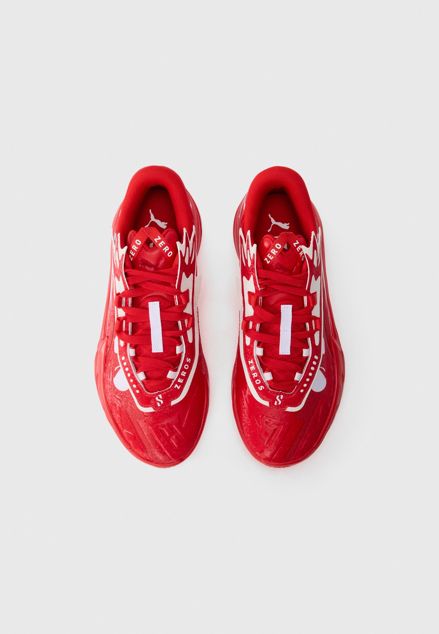 Puma SCOOT ZEROS II - Basketbalschoenen - voor altijd rood/puma wit