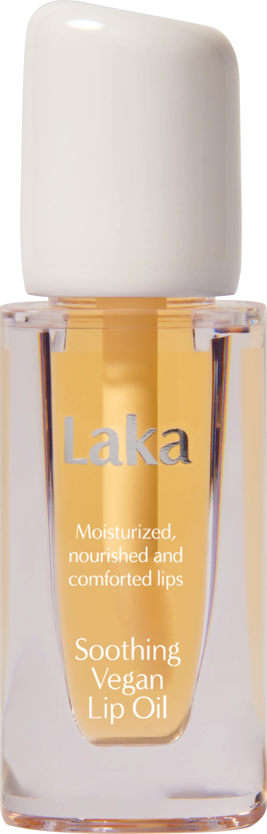 Laka Soothing Vegan Lip Oil, Nourishing Yellow