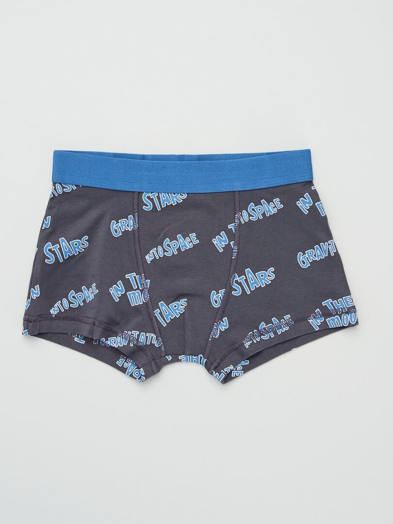Conjunto de 3 cuecas boxer - BRANCAS