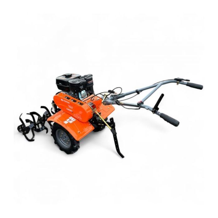 Motocultor de gasolina DAEWOO de 7,5 CV - 212 cc Euro 5 - 2 velocidades hacia adelante, 1 marcha atrás, 105 cm de ancho DATM80110
