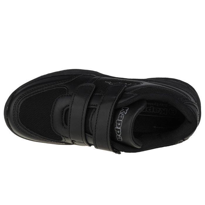 Chaussures de sport garçon - KAPPA - Dacer K 260683K-1116 - Noir - Scratch - Textile