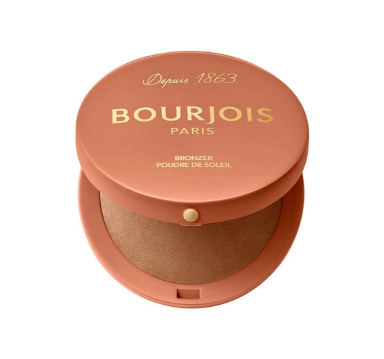 Bourjois Maxi Round Pot bronzer w pudrze do konturowania twarzy 002 Medium Deep 7 g