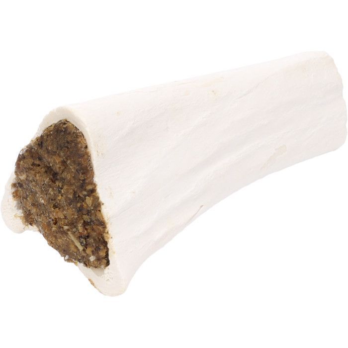 Friandise pour chien - FLAMINGO - Os de buffle calcium - 230 g - Enrichi en calcium - Avec tripes