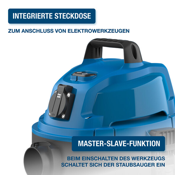 Nass- und Trockensauger VCWD1220E, 1250 W, 20 I