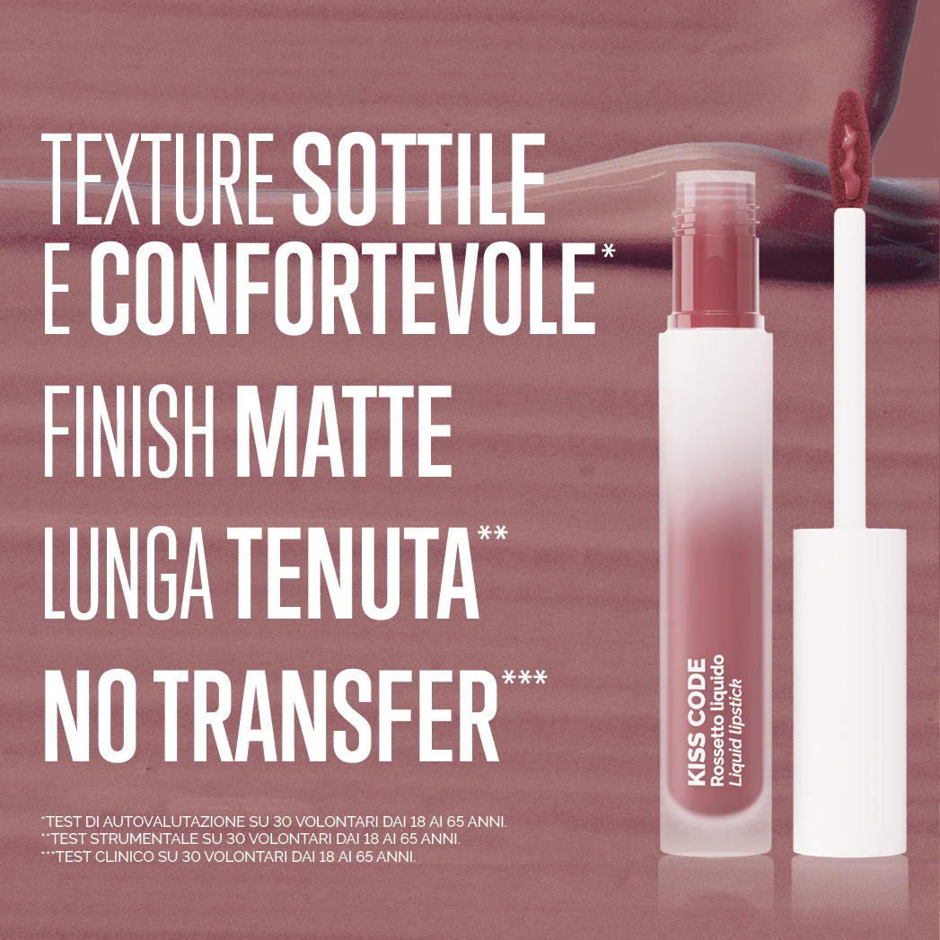Labbra KISS CODE - Rossetto, Rossetto mat