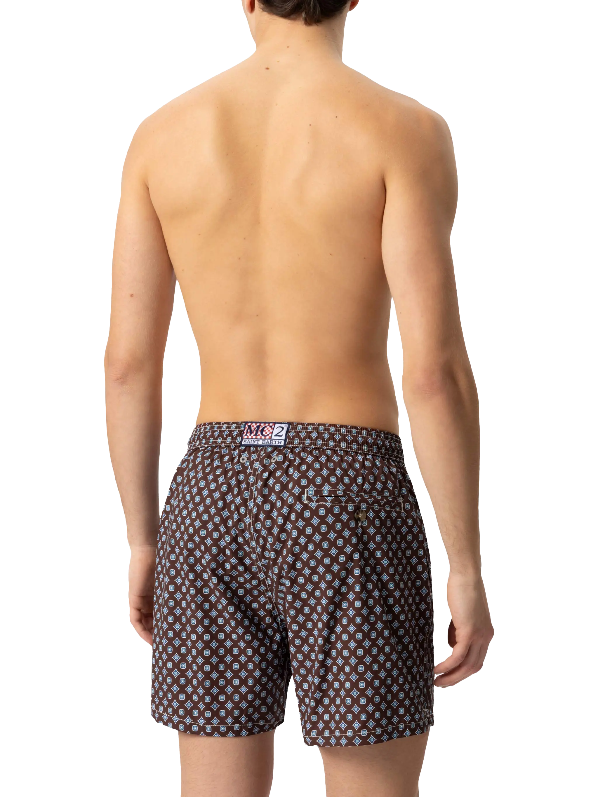 Comfortabel en licht badpak met strikjesprint