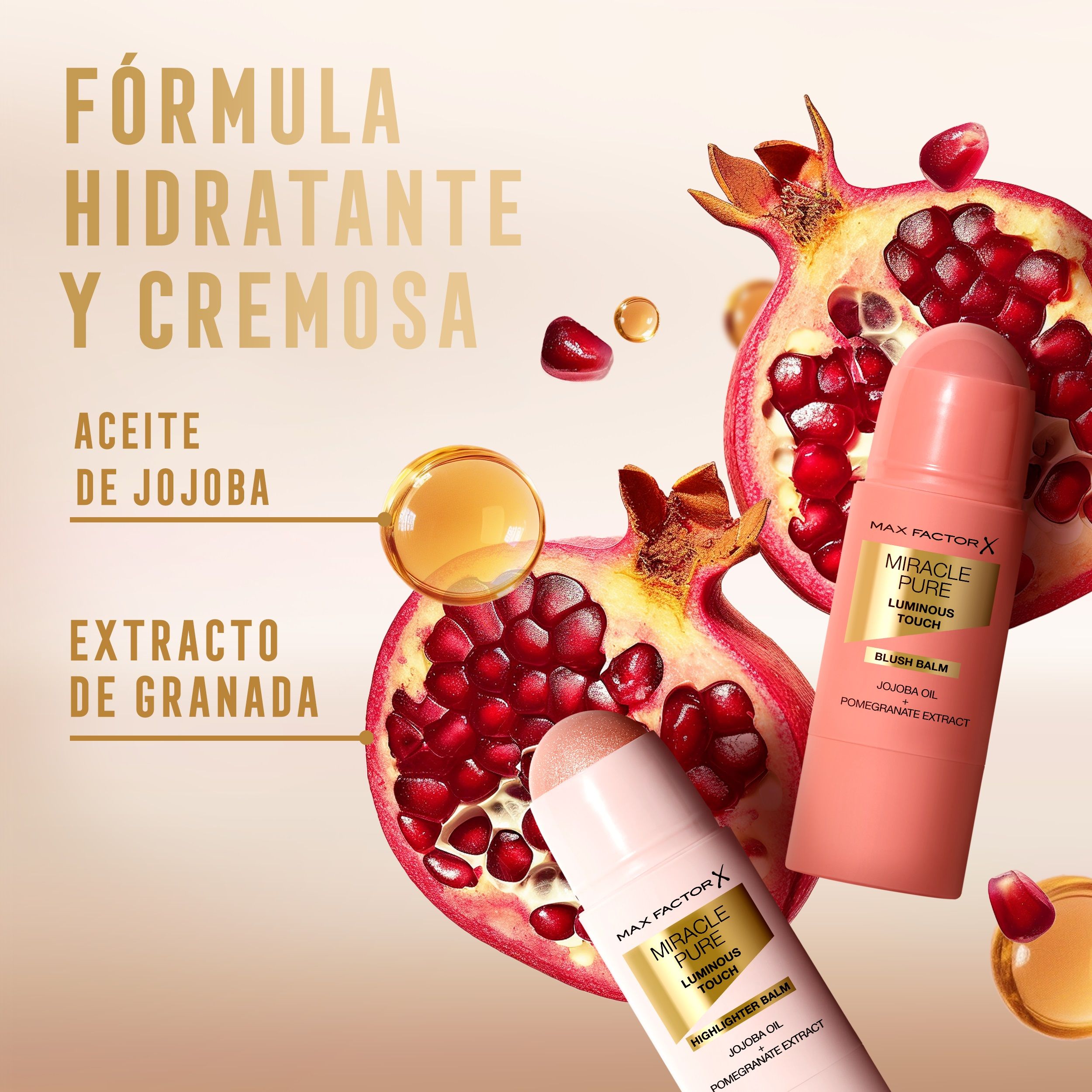 Miracle Pure Luminous Touch balzam za rumenilo Rumenila
