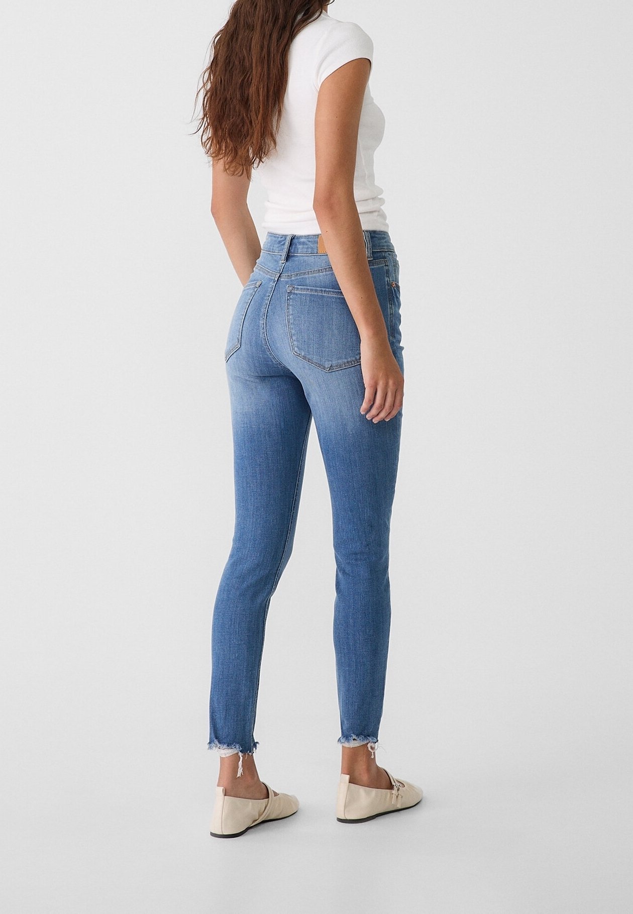 Stradivarius Jeans Skinny Fit - blauer Denim