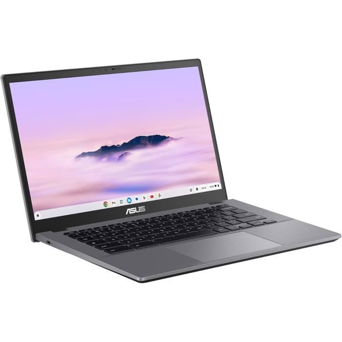 ASUS Chromebook Plus met Google AI CX3402CBA-PQ0104 - 14 inch Full HD-laptop Intel Core i3, 8 GB RAM, 128 GB UFS, ChromeOS - AZERTY FR Key