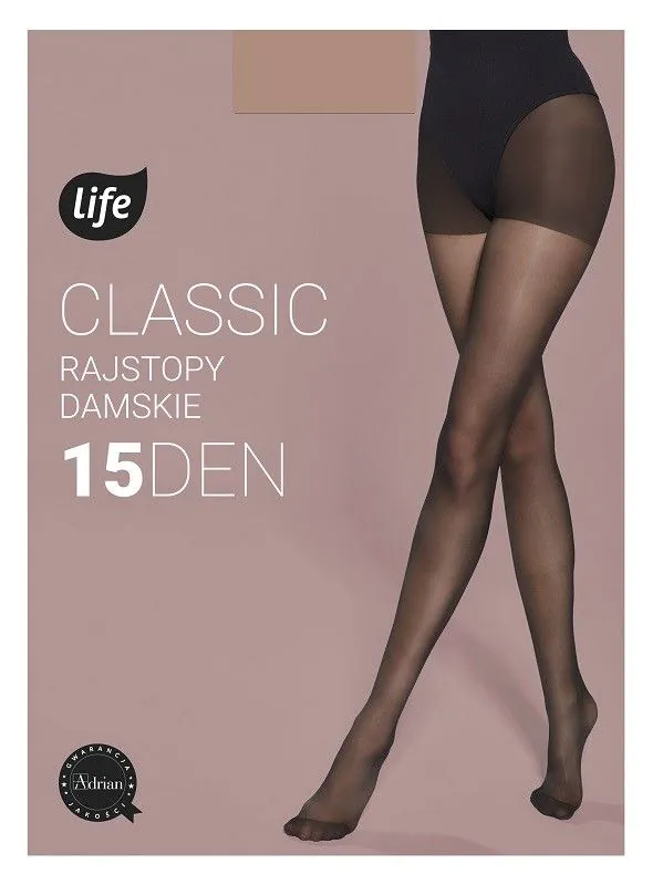 Life Rajstopy damskie 15 Den Natural Rozm.4