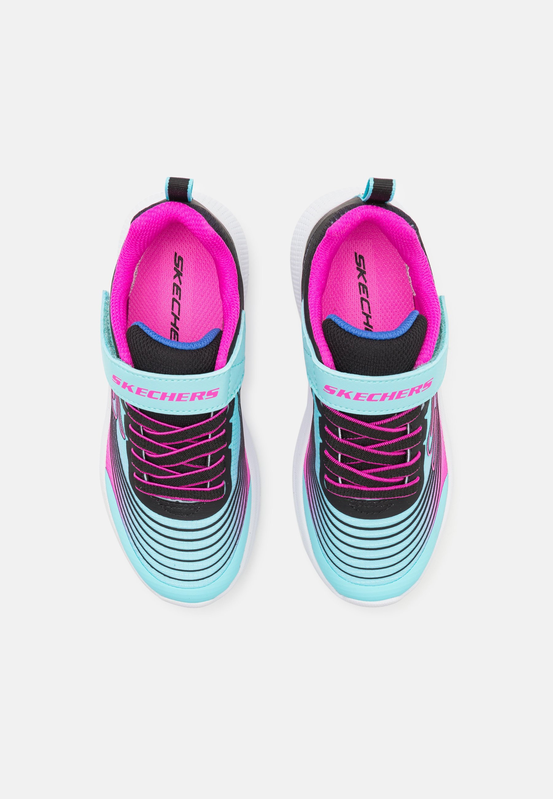 Skechers MICROSPEC ADVANCE - Scarpe da ginnastica - acquamarina/viola