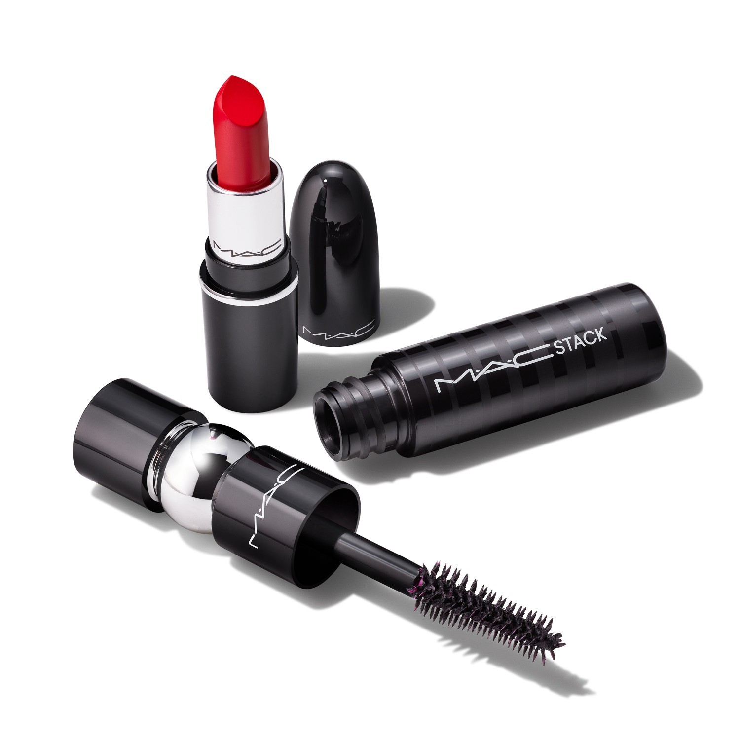 MAC Lusterglass Mini lūpu un acu kosmētikas komplekts – 1 gab.
