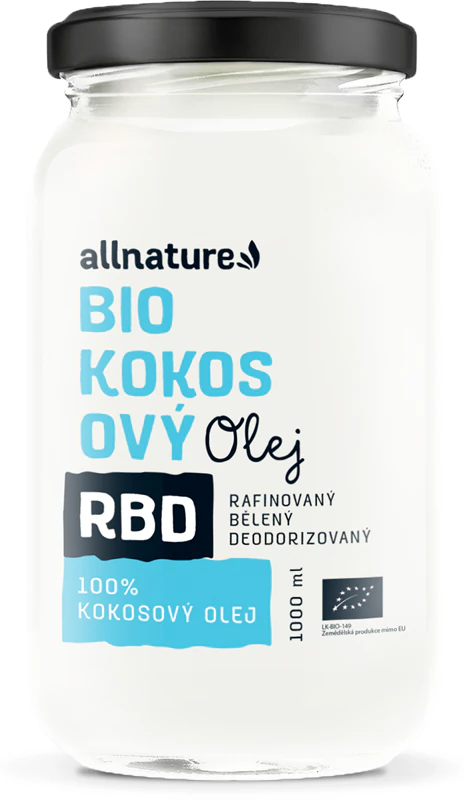 Óleo de Coco Allnature RBD Orgânico Sem Fragrância