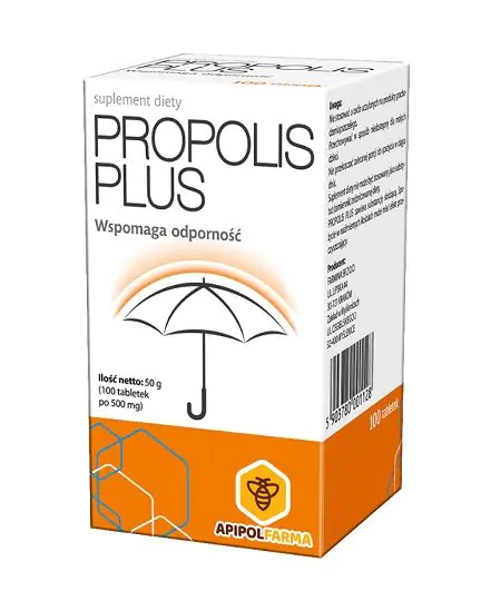 Propolis Plus Suplement diety na odporność, 100 tabl